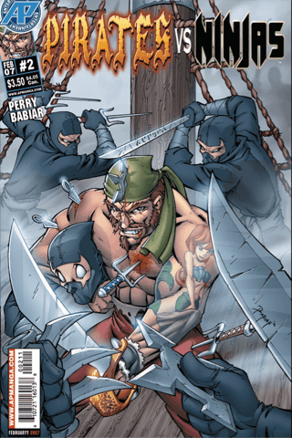 Imagen de apoyo de  Pirates vs Ninjas Vol 1 #2