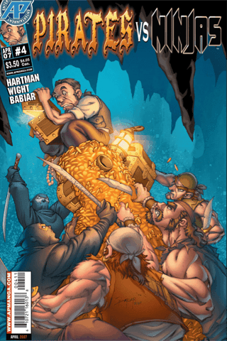 Imagen de apoyo de  Pirates vs Ninjas Vol 1 #4