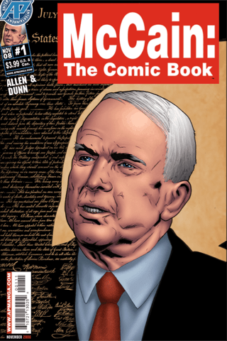 Imagen de apoyo de  McCain the Comic Book