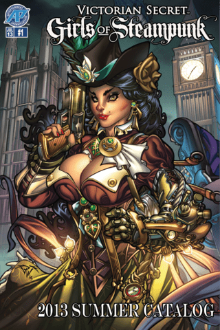 Imagen de apoyo de  Victorian Secret: Girls of Steampunk   Summer Catalog 2013