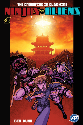 Imagen de apoyo de Ninjas vs Aliens #1
