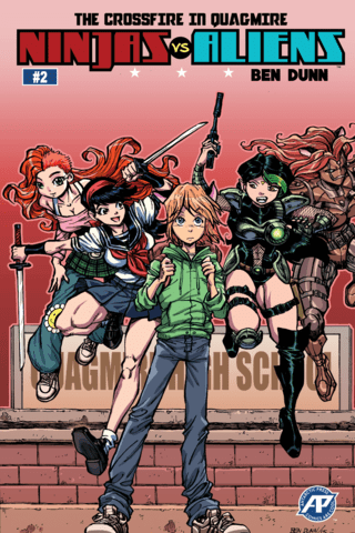 Imagen de apoyo de  Ninjas vs Aliens #2