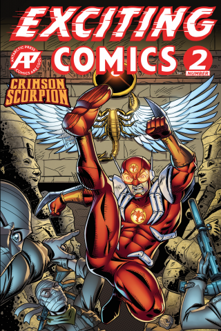 Imagen de apoyo de Exciting Comics #2