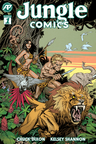Imagen de apoyo de Jungle Comics #1