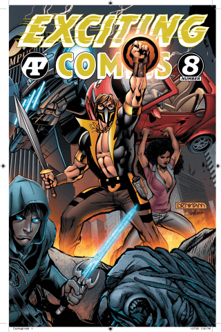 Imagen de apoyo de Exciting Comics #8