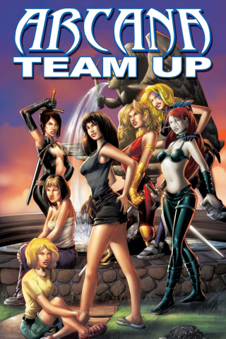 Imagen de apoyo de Arcana Team Up: 10th Muse vs Ezra