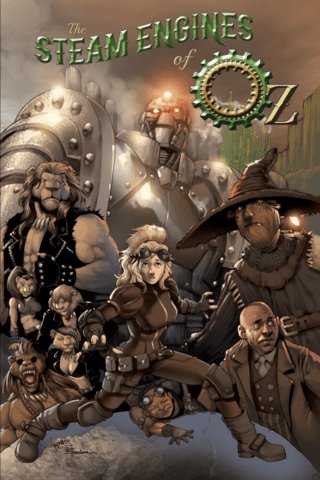 Imagen de apoyo de Steam Engines of Oz Vol #1