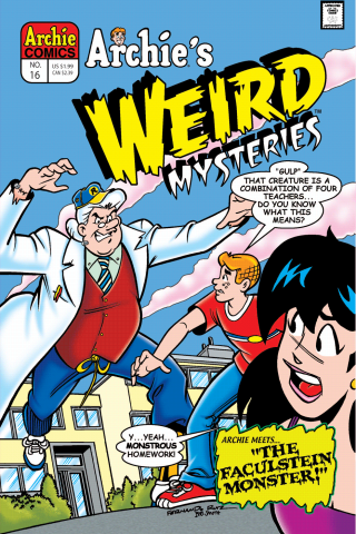 Imagen de apoyo de Archie's Weird Mysteries #16
