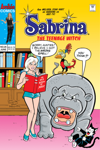 Imagen de apoyo de Sabrina the Teenage Witch Vol 2 #26