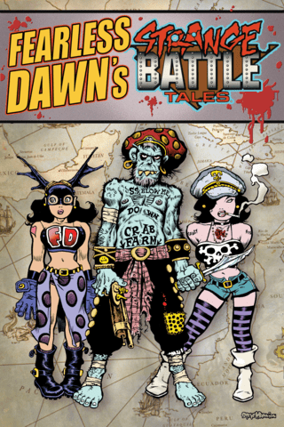 Imagen de apoyo de  Fearless Dawn's Strange Battle Tales Vol #1