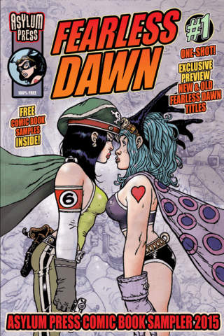 Imagen de apoyo de Fearless Dawn Sampler FCBD 2015
