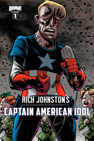 Imagen de apoyo de  Rich Johnston's Captain American Idol #1