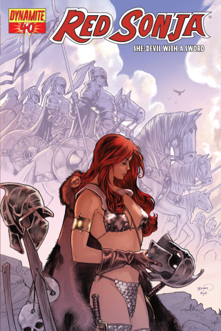 Imagen de apoyo de Red Sonja #40