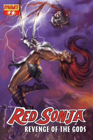 Imagen de apoyo de Red Sonja: Revenge of the Gods #2