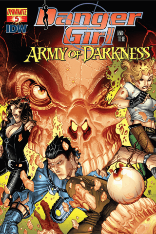 Imagen de apoyo de  Army of Darkness Danger Girl #5
