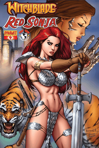 Imagen de apoyo de  Witchblade Red Sonja #4