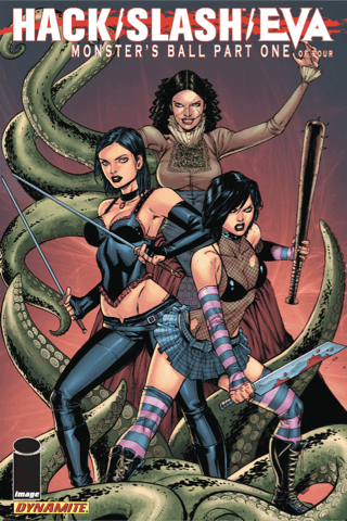 Imagen de apoyo de Hack Slash Eva: Monsters Ball #1