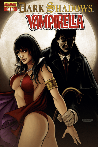 Imagen de apoyo de Dark Shadows Vampirella #1
