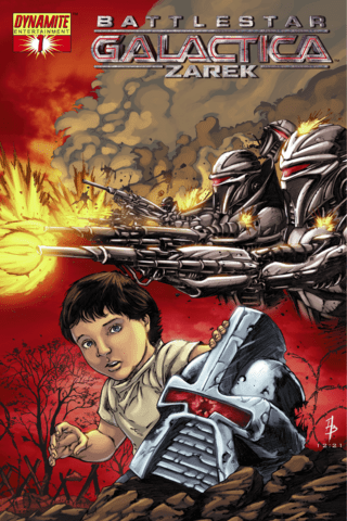 Imagen de apoyo de  Battlestar Galactica: Zarek #1