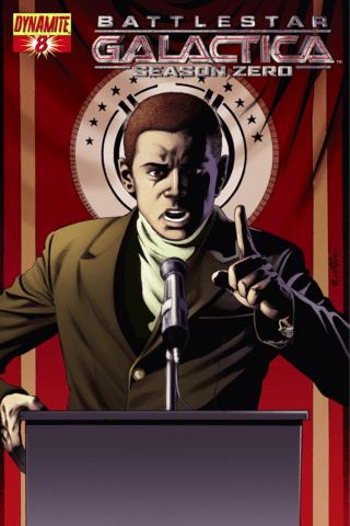 Imagen de apoyo de  Battlestar Galactica: Season Zero #8