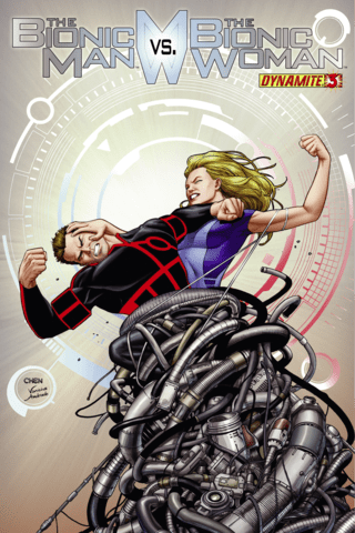 Imagen de apoyo de  Bionic Man vs Bionic Woman #3