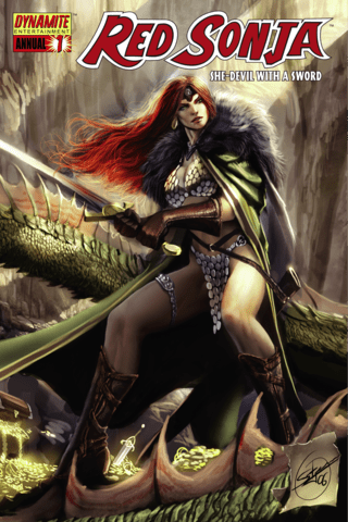 Imagen de apoyo de  Red Sonja: Annual #1