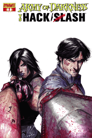 Imagen de apoyo de  Army of Darkness vs Hack/Slash #1