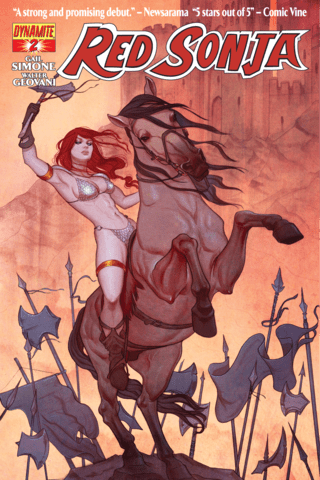 Imagen de apoyo de  Red Sonja Vol 2 #2