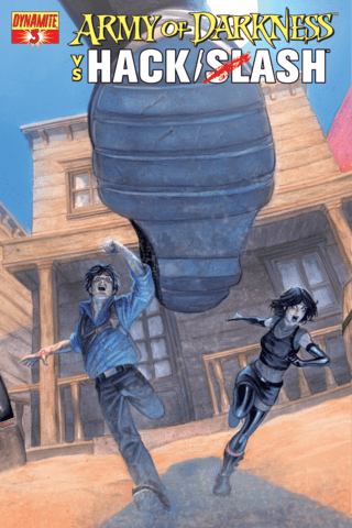 Imagen de apoyo de  Army of Darkness vs Hack/Slash #3