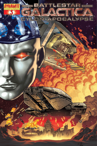 Imagen de apoyo de  Battlestar Galactica: Cylon Apocalypse #3