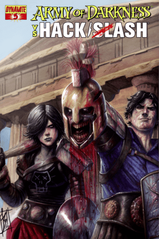 Imagen de apoyo de Army of Darkness vs Hack/Slash #5