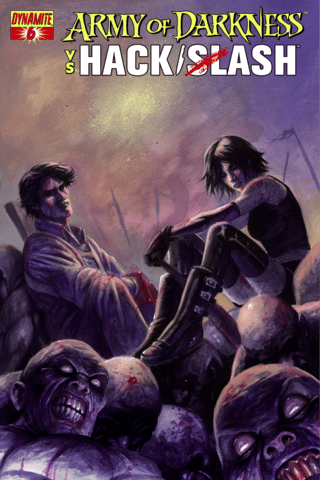 Imagen de apoyo de Army of Darkness vs Hack/Slash #6