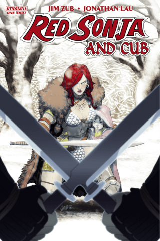 Imagen de apoyo de Red Sonja & Cub