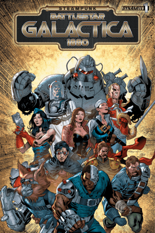Imagen de apoyo de  Battlestar Galactica: Steampunk 1880 #1