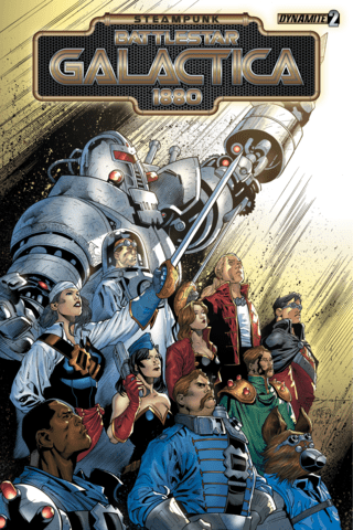 Imagen de apoyo de  Battlestar Galactica: Steampunk 1880 #2