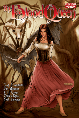 Imagen de apoyo de Blood Queen: Annual 2014