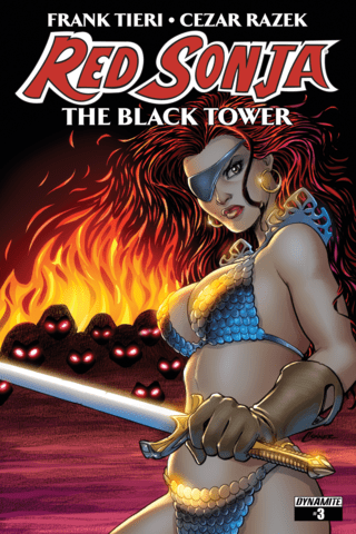 Imagen de apoyo de  Red Sonja: The Black Tower #3