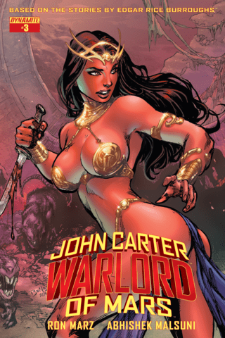 Imagen de apoyo de  John Carter: Warlord of Mars #3
