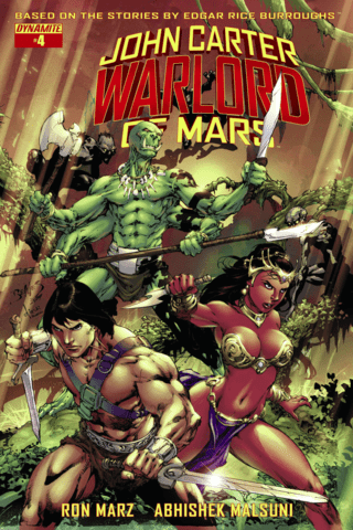 Imagen de apoyo de John Carter: Warlord of Mars #4