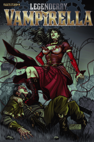 Imagen de apoyo de Legenderry: Vampirella #3