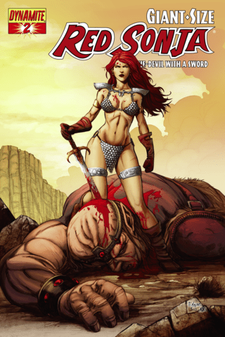 Imagen de apoyo de  Giant Size Red Sonja #2