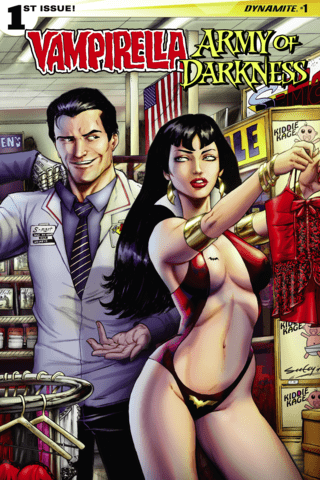 Imagen de apoyo de Vampirella/Army Of Darkness #1