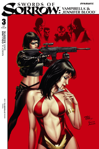 Imagen de apoyo de  Swords Of Sorrow: Vampirella & Jennifer Blood #3