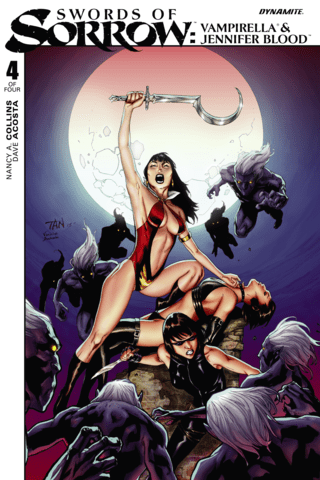 Imagen de apoyo de  Swords Of Sorrow: Vampirella & Jennifer Blood #4