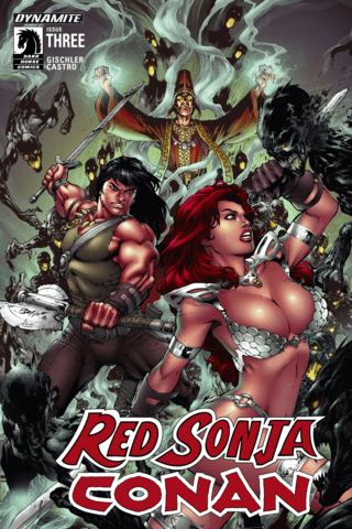 Imagen de apoyo de Red Sonja/Conan #3