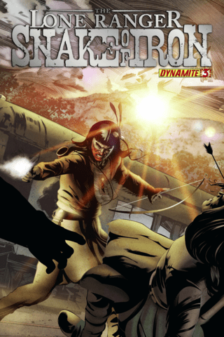 Imagen de apoyo de  The Lone Ranger: Snake Of Iron #3