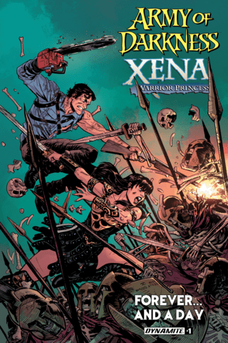 Imagen de apoyo de  Army Of Darkness/Xena: ForeverAnd A Day #1