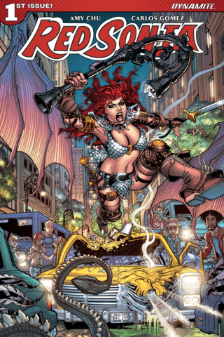 Imagen de apoyo de Red Sonja Vol 4 #1