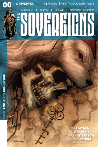 Imagen de apoyo de  The Sovereigns #0 Featuring Magnus, Turok, Solar and More