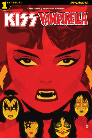 Imagen de apoyo de  Kiss/Vampirella #1